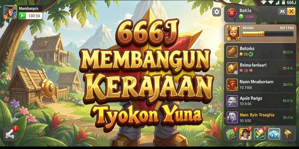 Tampilan gameplay menakjubkan dari 666J yang mengasyikkan.