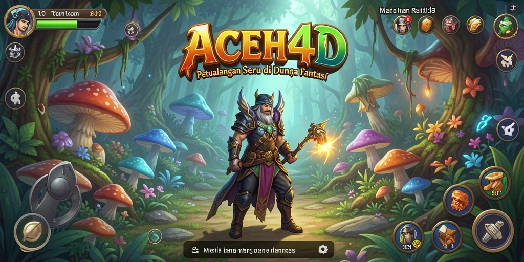 Tampilan seru gameplay petualangan ACEH4D dengan grafik memukau.