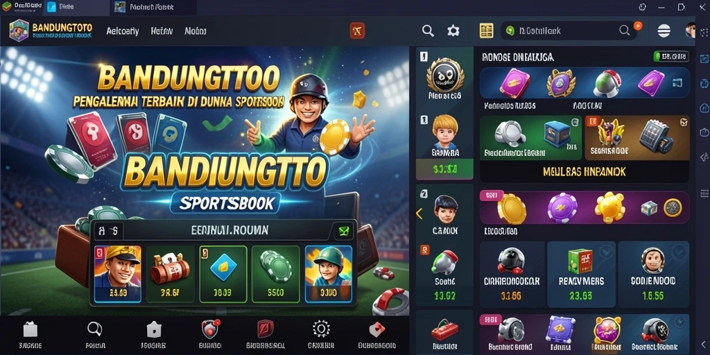 Tampilan screenshot BANDUNGTOTO menunjukkan pengalaman taruhan yang mendebarkan.