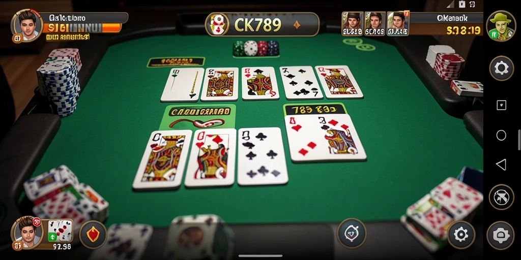 Screenshot CK789 menampilkan gameplay seru permainan Domino.