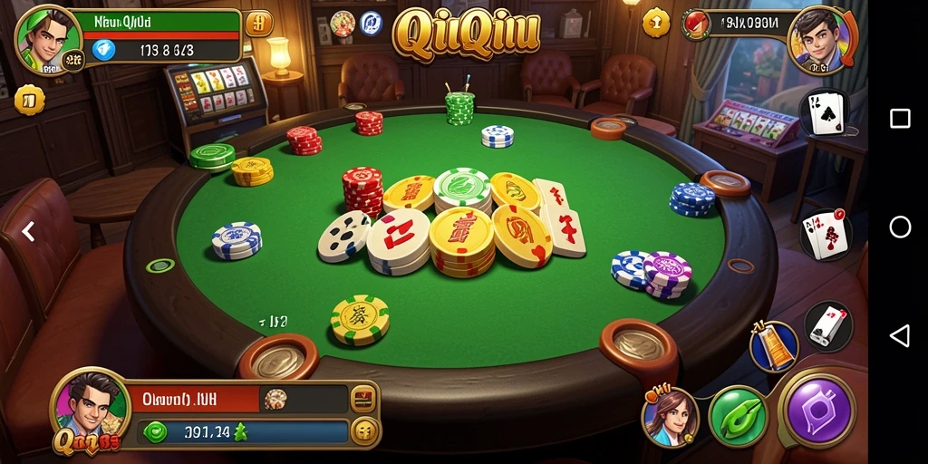Screenshot H03 menampilkan gameplay QiuQiu yang seru.