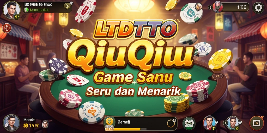 Screenshot LTDTOTO menampilkan pemain bersaing dalam permainan QiuQiu.