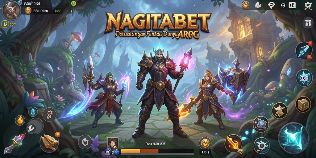 Tangkapan layar gameplay NAGITABET menampilkan aksi pertempuran yang mendebarkan.