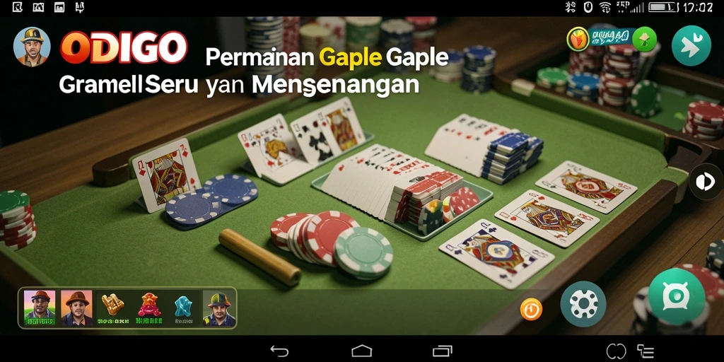 Tangkap momen seru bermain Gaple di ODDIGO.