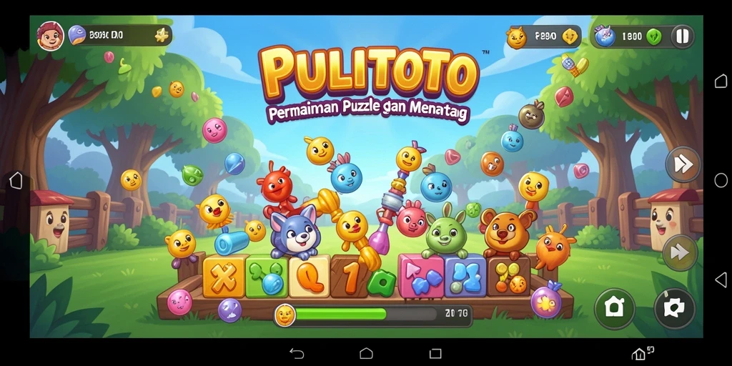 Tampilan menarik dari gameplay PULITOTO yang menantang.