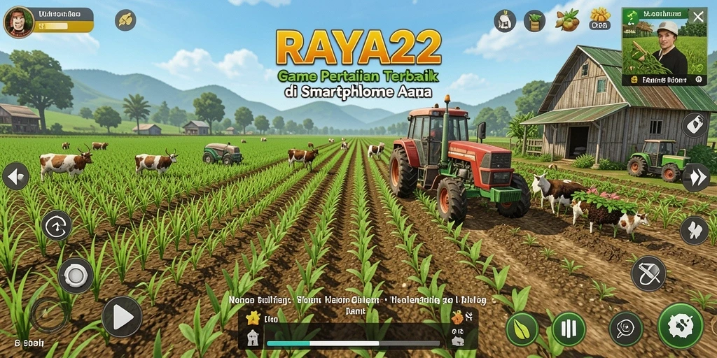 Tampilan gameplay RAYA22 yang menarik dan informatif.