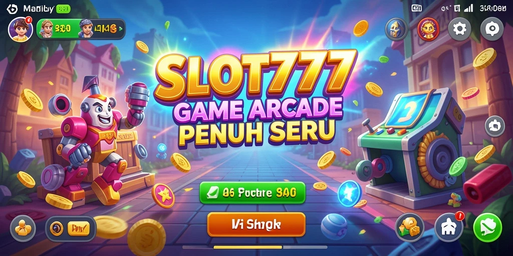 Tampilan gameplay SLOT777 yang mengasyikkan dan penuh warna.