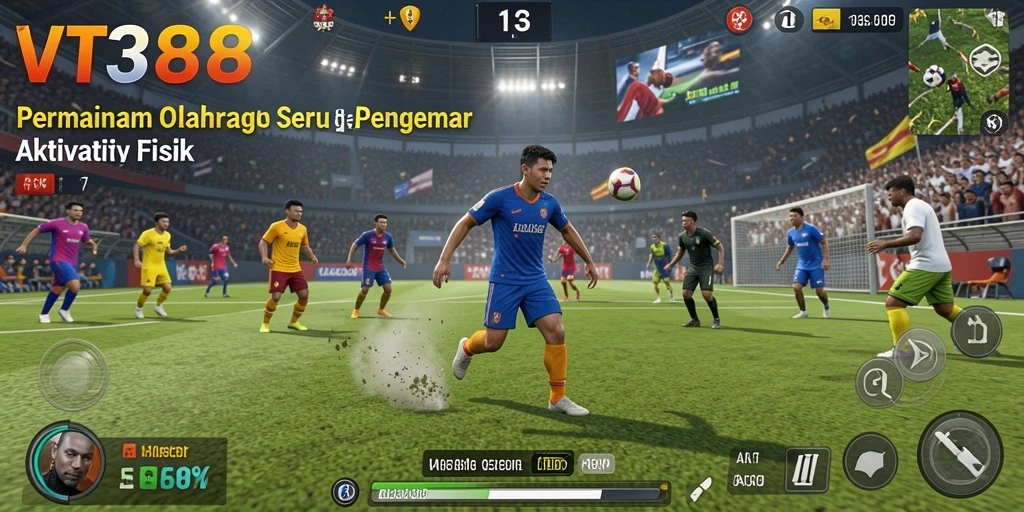 Tampilan gameplay VT38 yang menegangkan dan interaktif.
