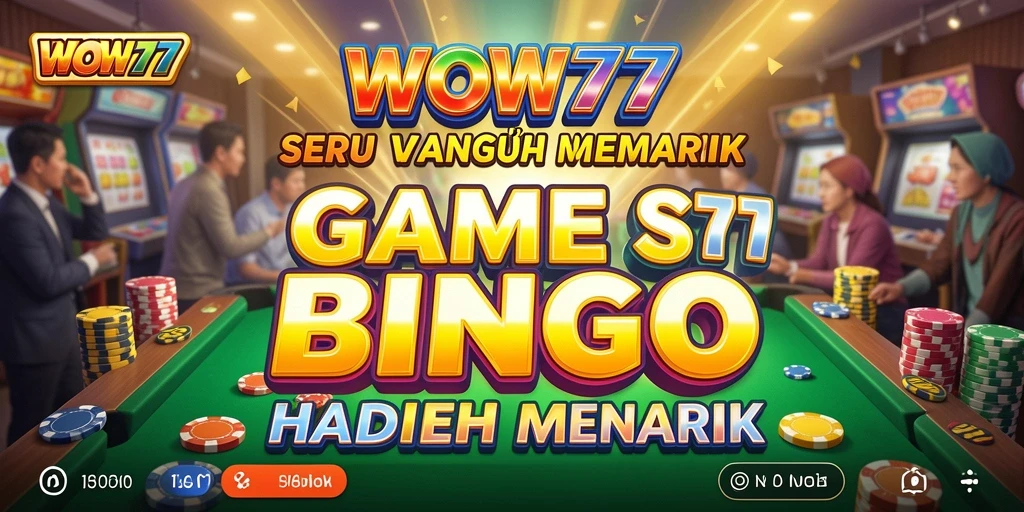 Tampilan gameplay WOW77 yang menarik dan menyenangkan saat bermain Bingo.