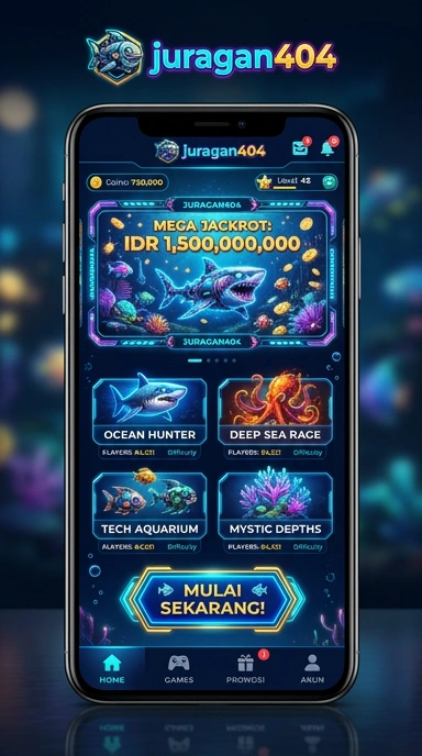 Halaman unduh aplikasi juragan404 yang cepat dan informatif.